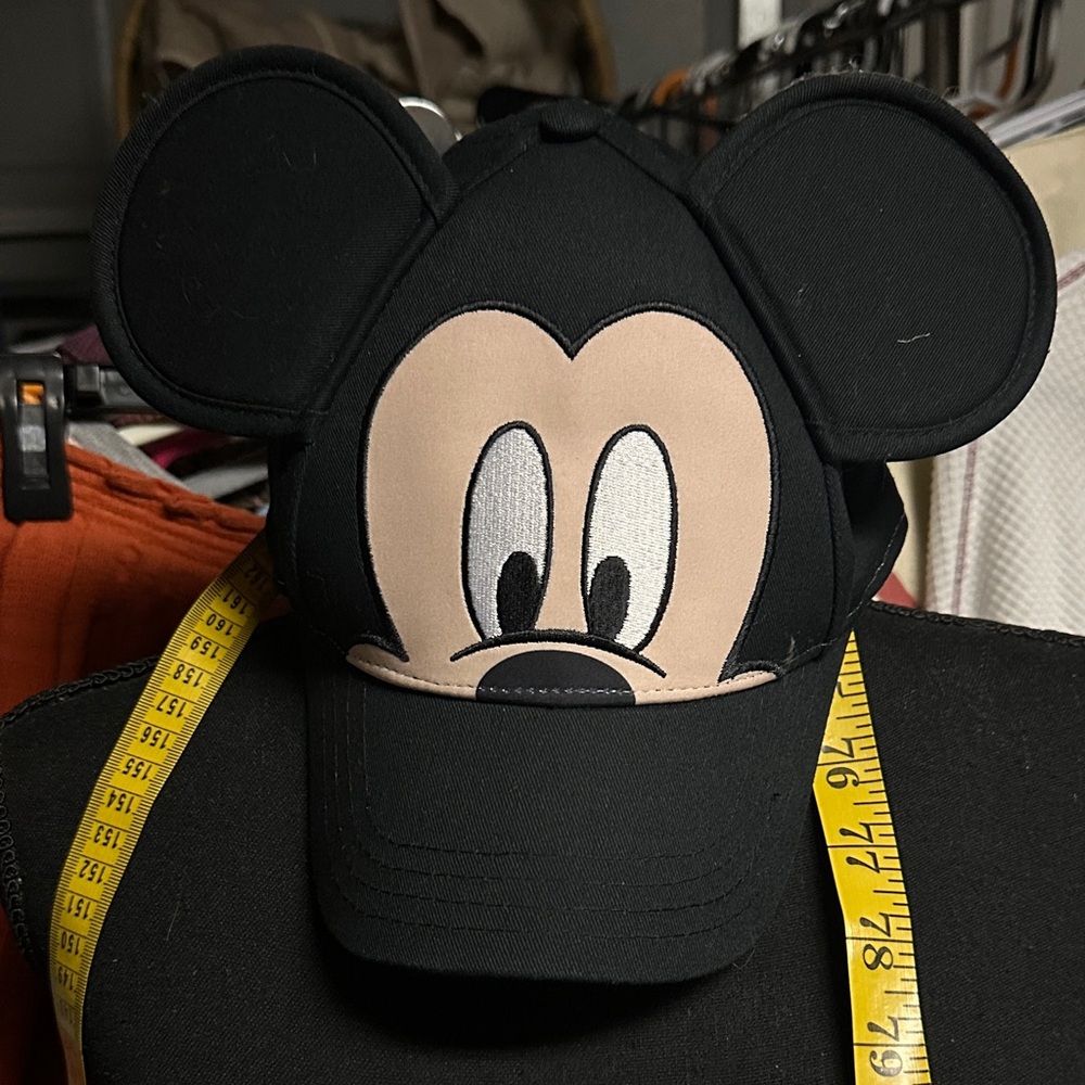 Black Mickey Mouse Cap